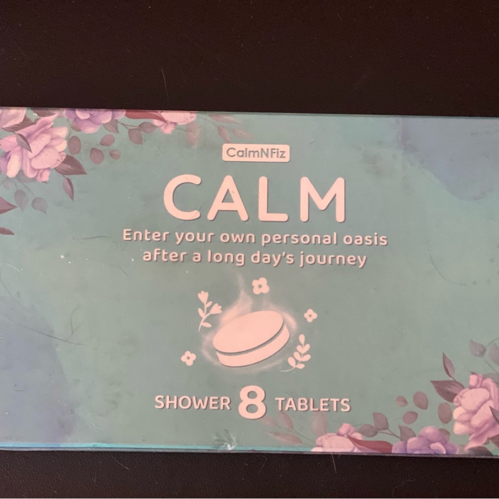 Calm Shower Tablets - Blue
